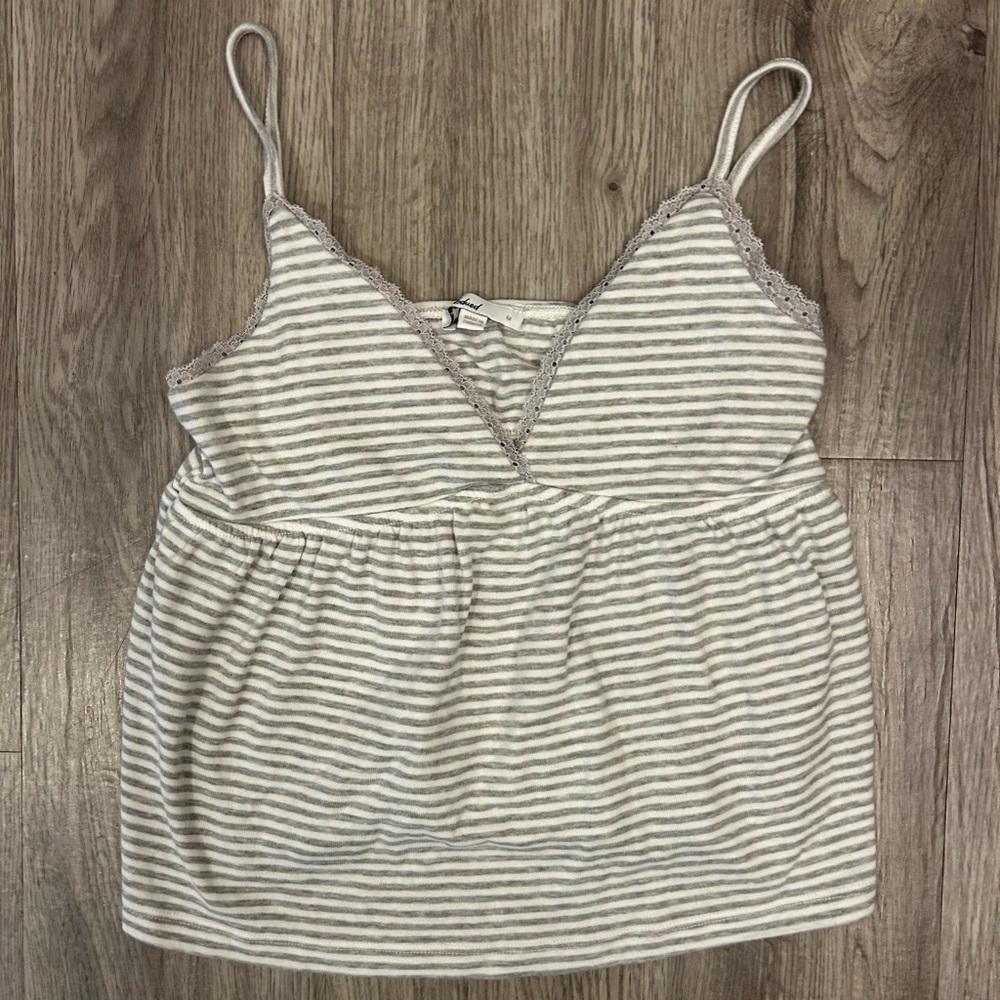 Subdued Striped Tank Top